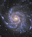 Messier 101  Die Feuerrad-Galaxie