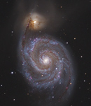Messier 51  Die Whirlpool-Galaxie