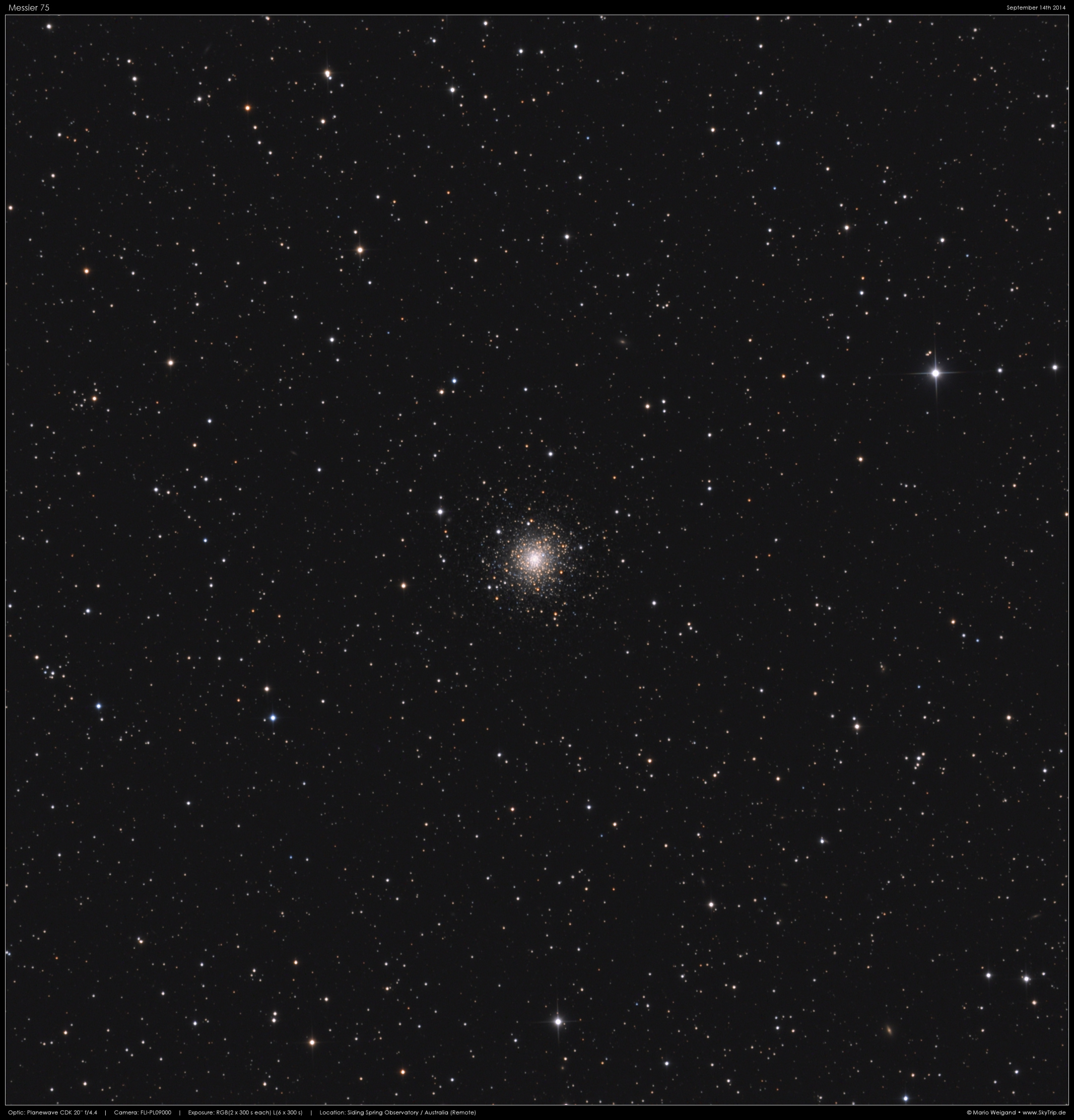 Messier 75 im Schtze