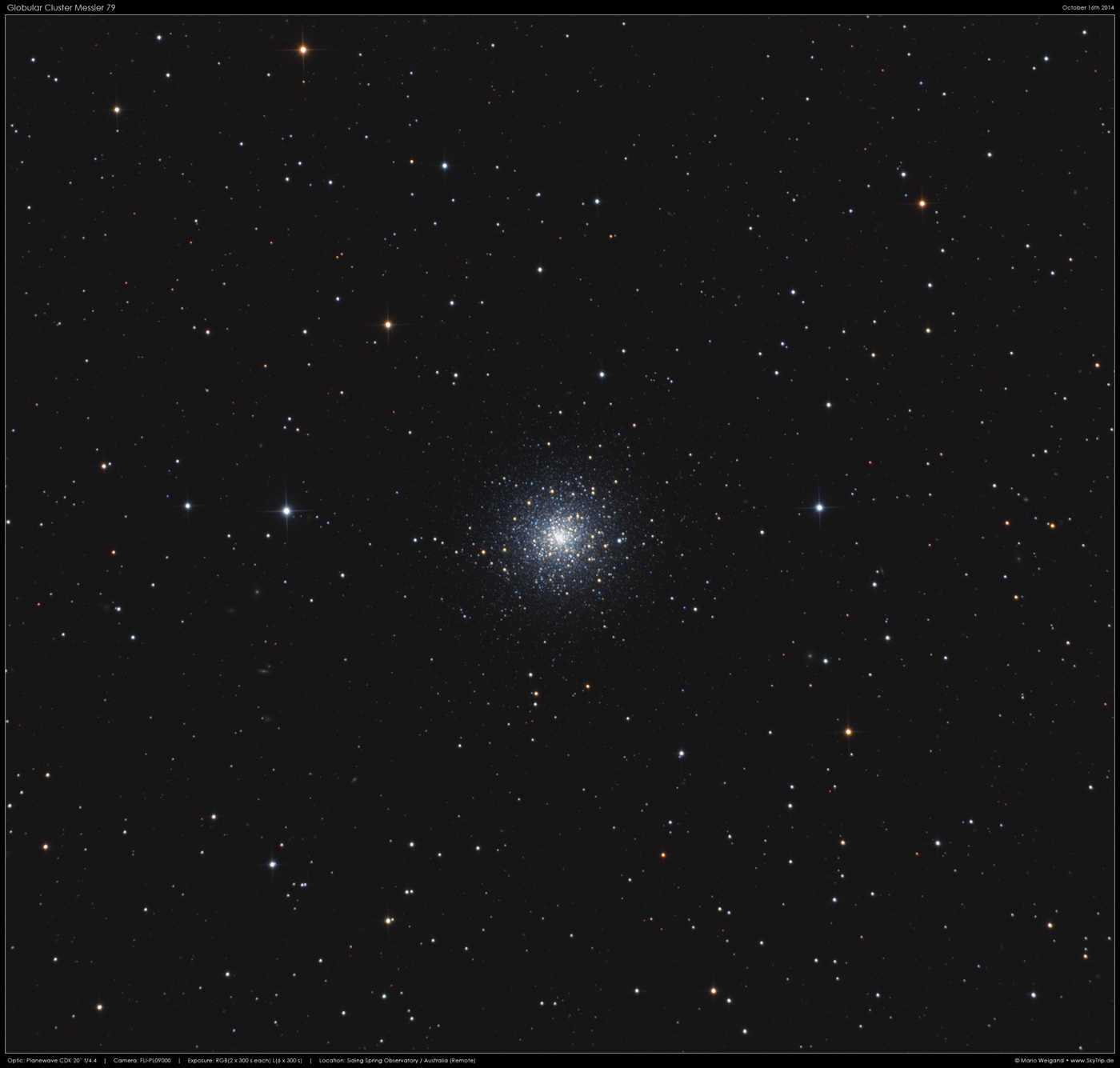 Messier 79 in Lepus