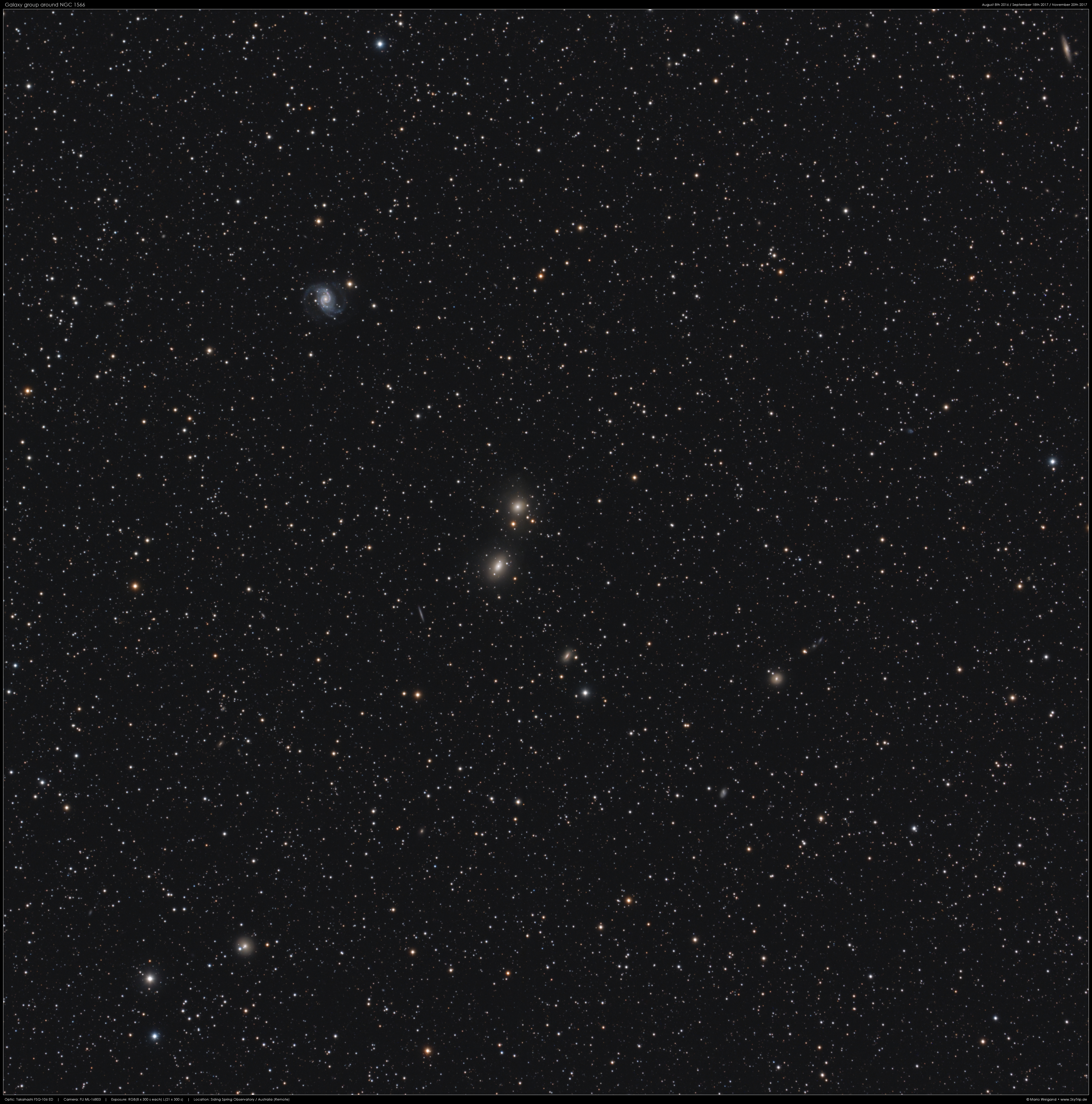 NGC 1566 & Co. in Doradus