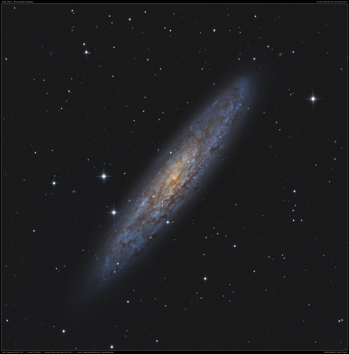 NGC 253  Sculptor Galaxie
