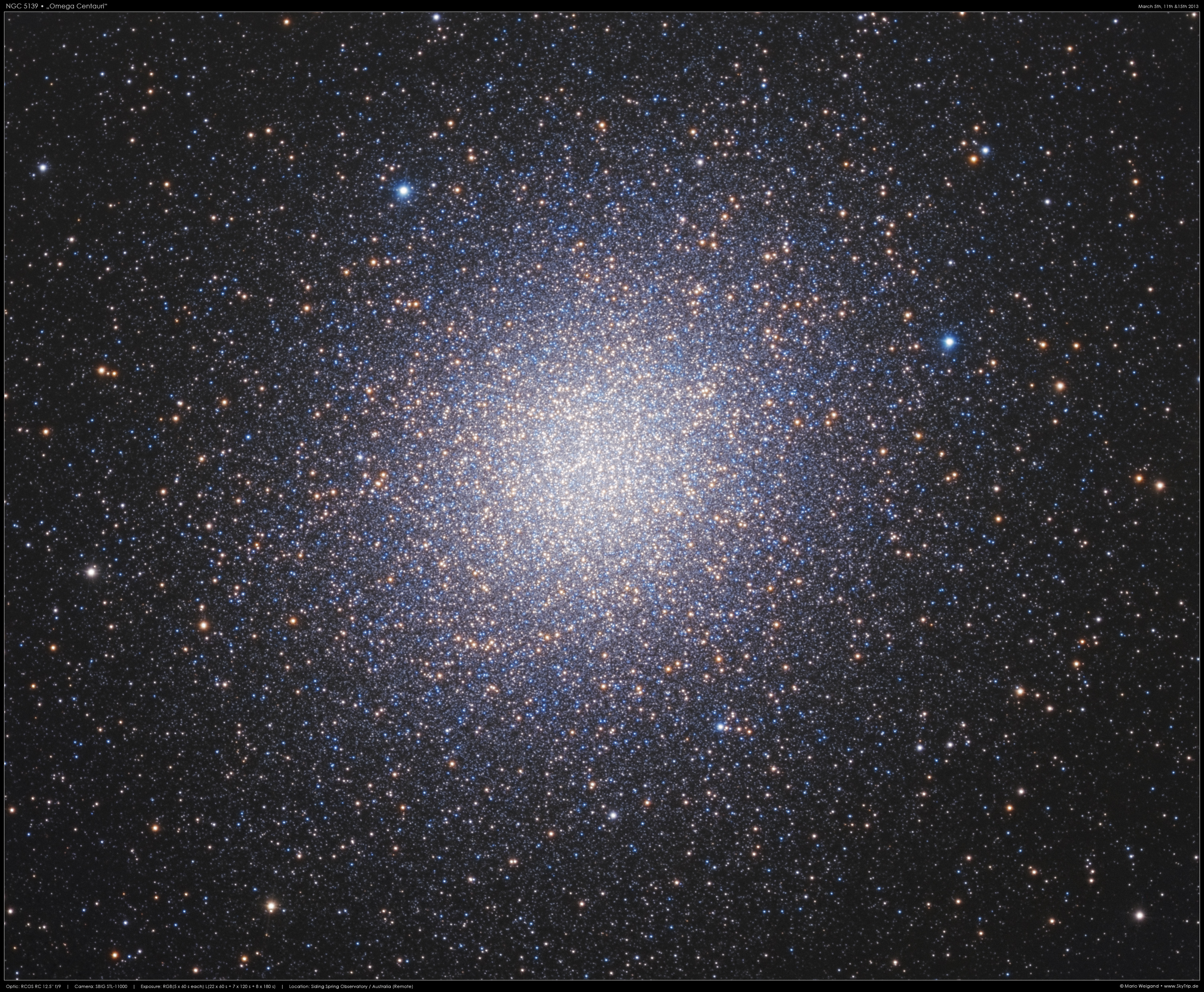 NGC 5139 Omega Centauri