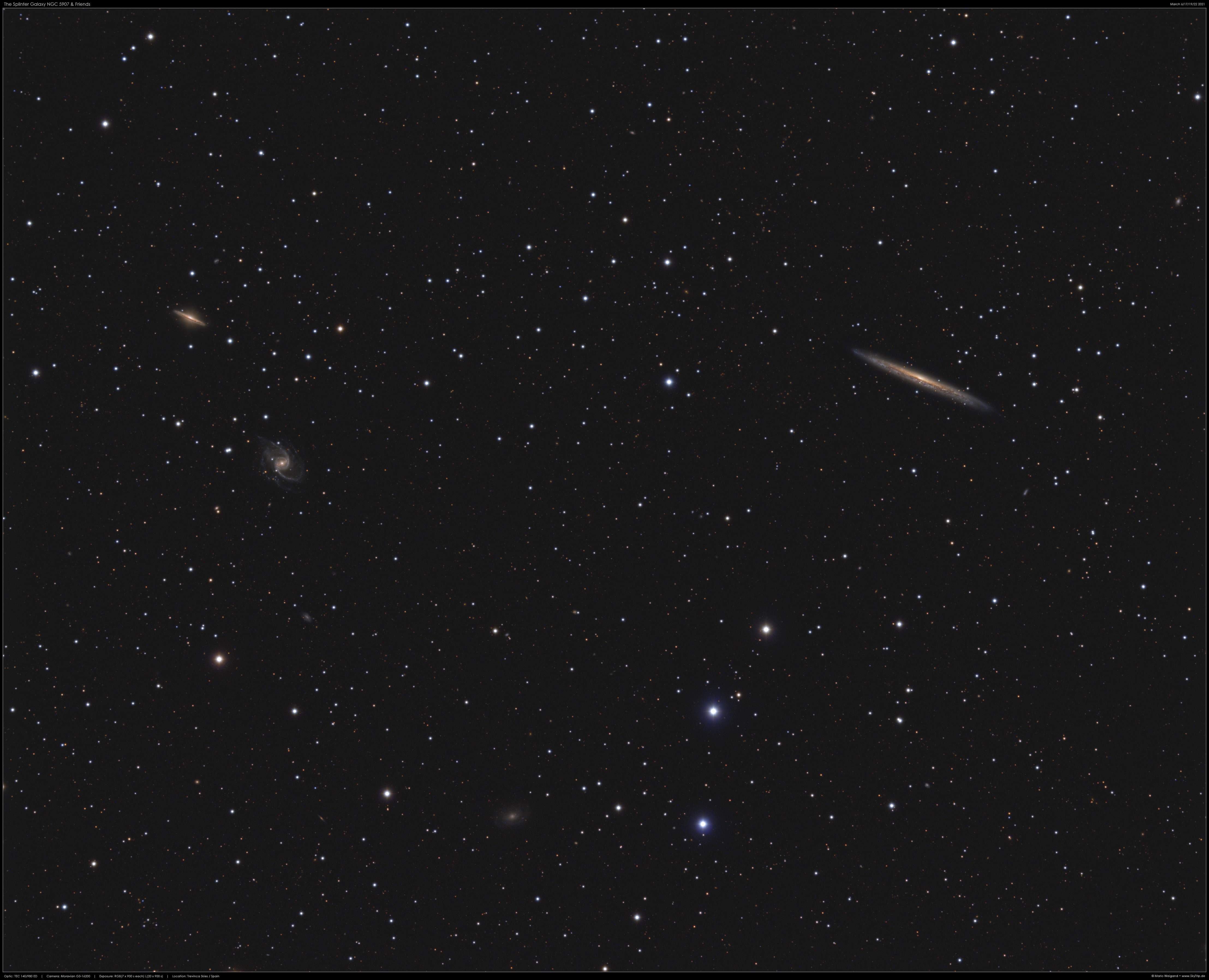 Splinter Galaxy NGC 5907