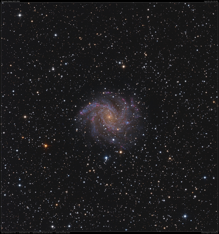 NGC 6946  Fireworks Galaxy