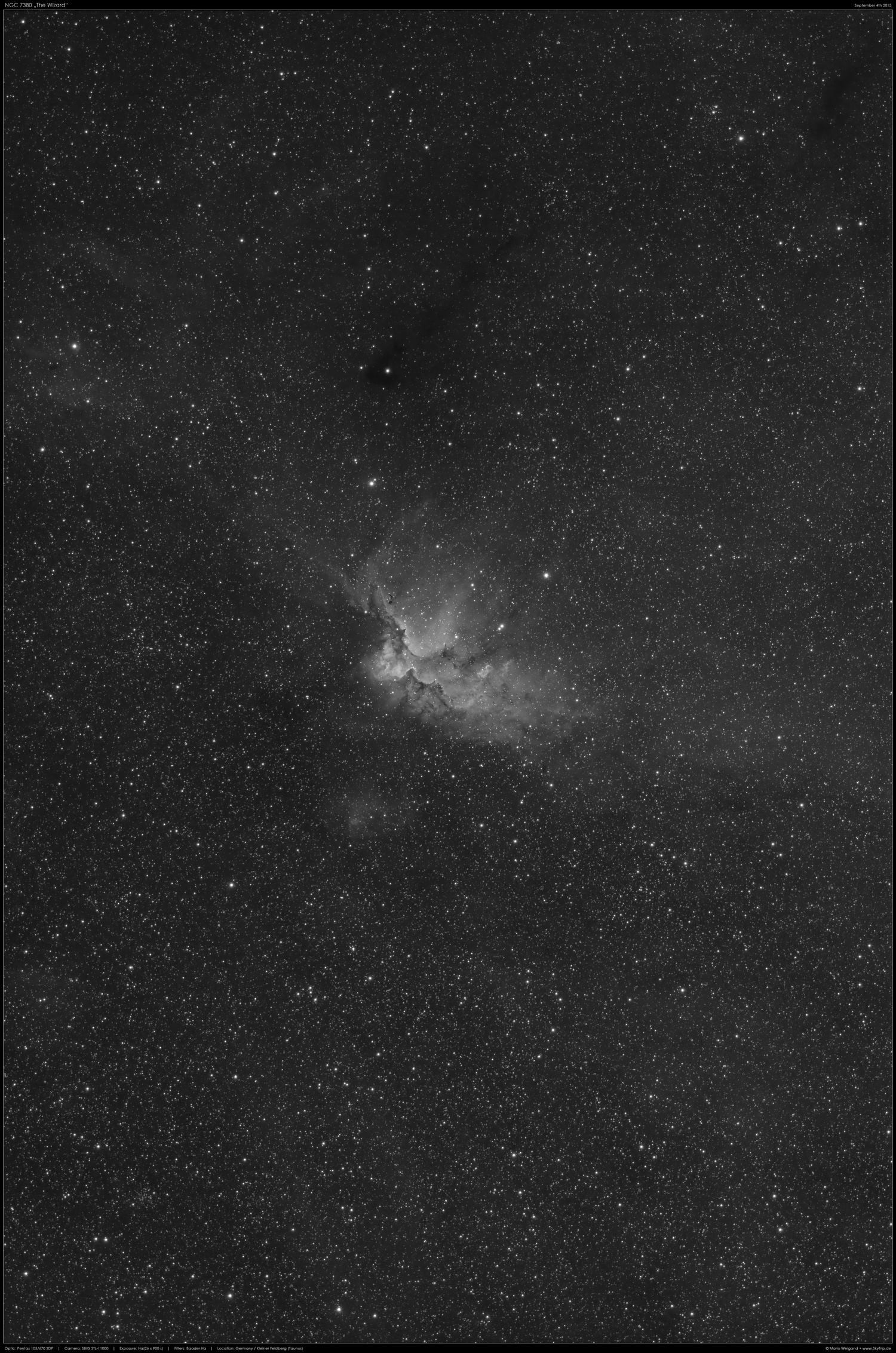 NGC 7380 / LBN 506 / LBN 511