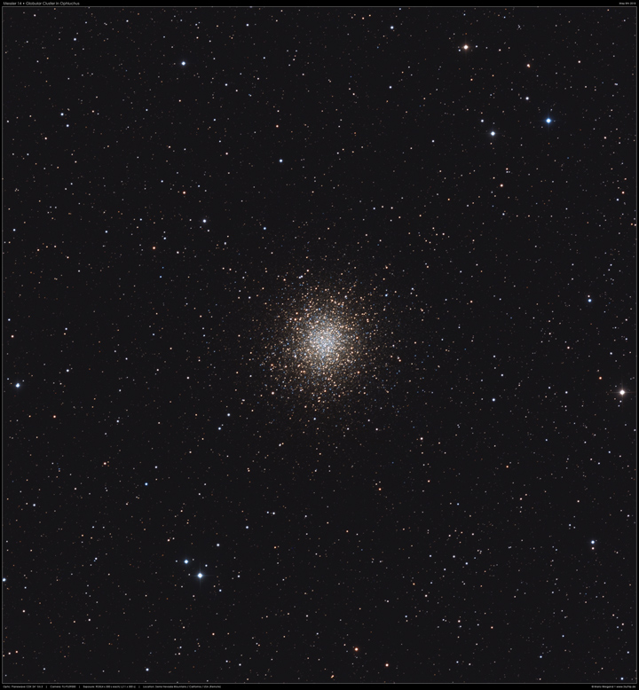 Kugelsternhaufen Messier 14