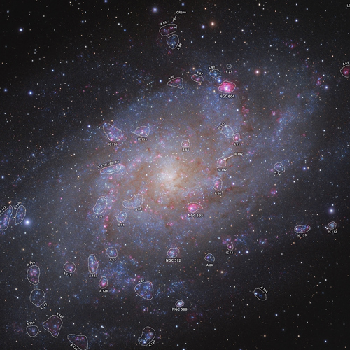 Die Dreiecksgalaxie M33