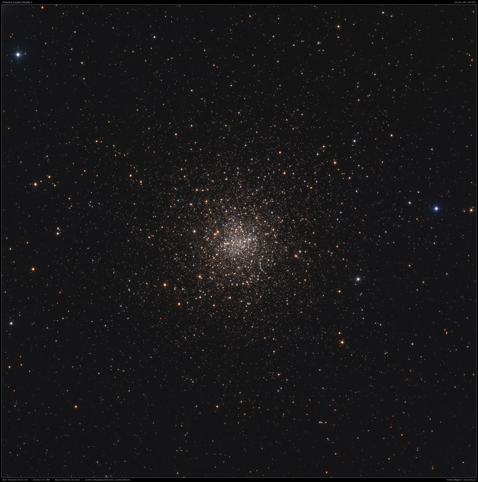 Messier 4 im Skorpion