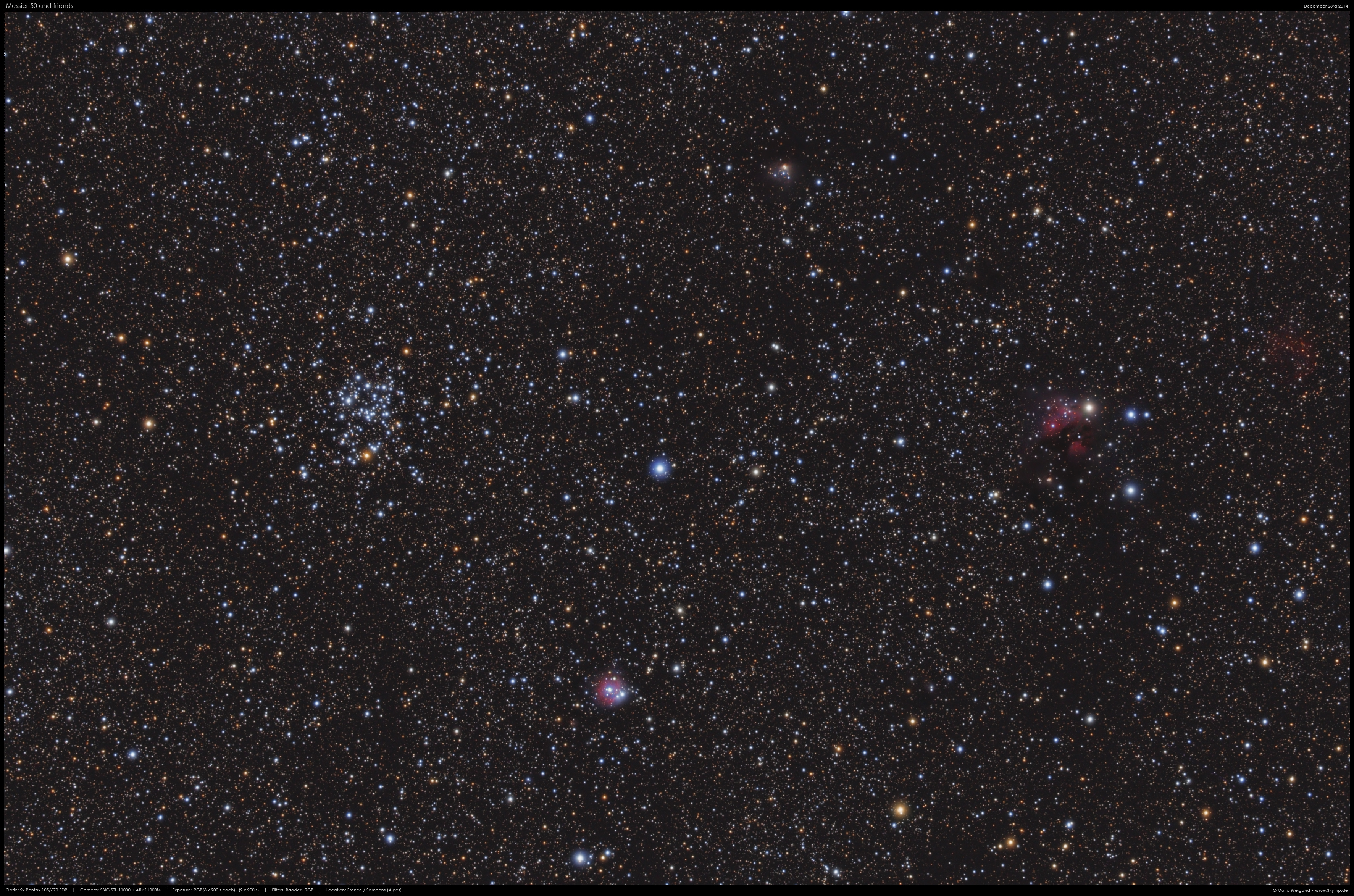 Sternhaufen Messier 50