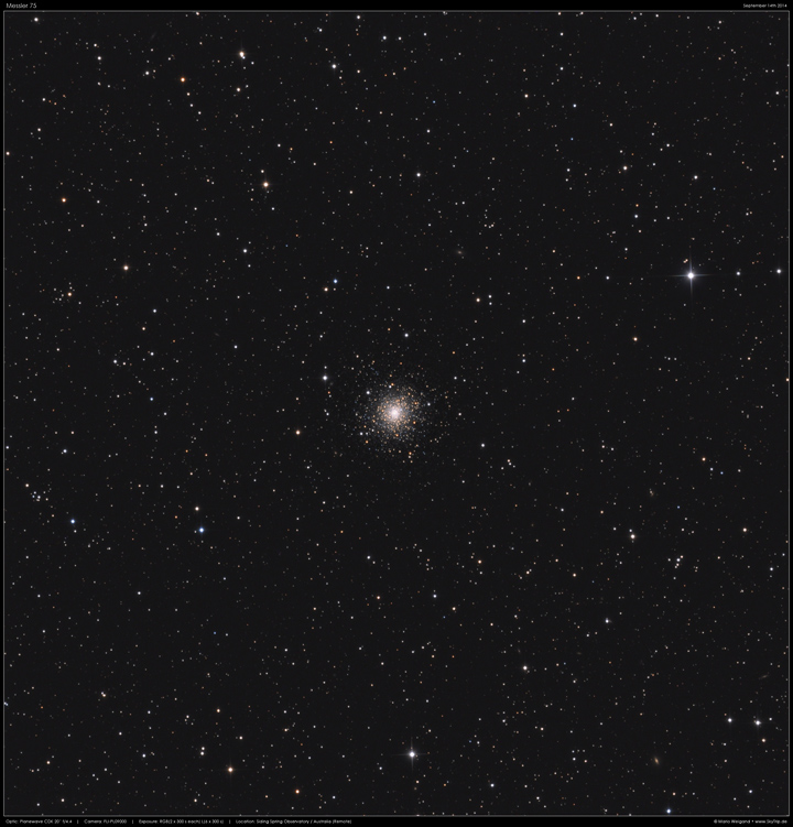 Messier 75 im Schütze