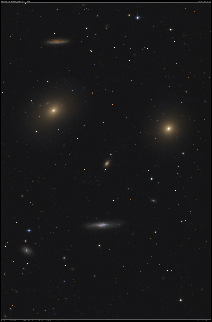 Virgo Cluster • M84, M86 & Friends