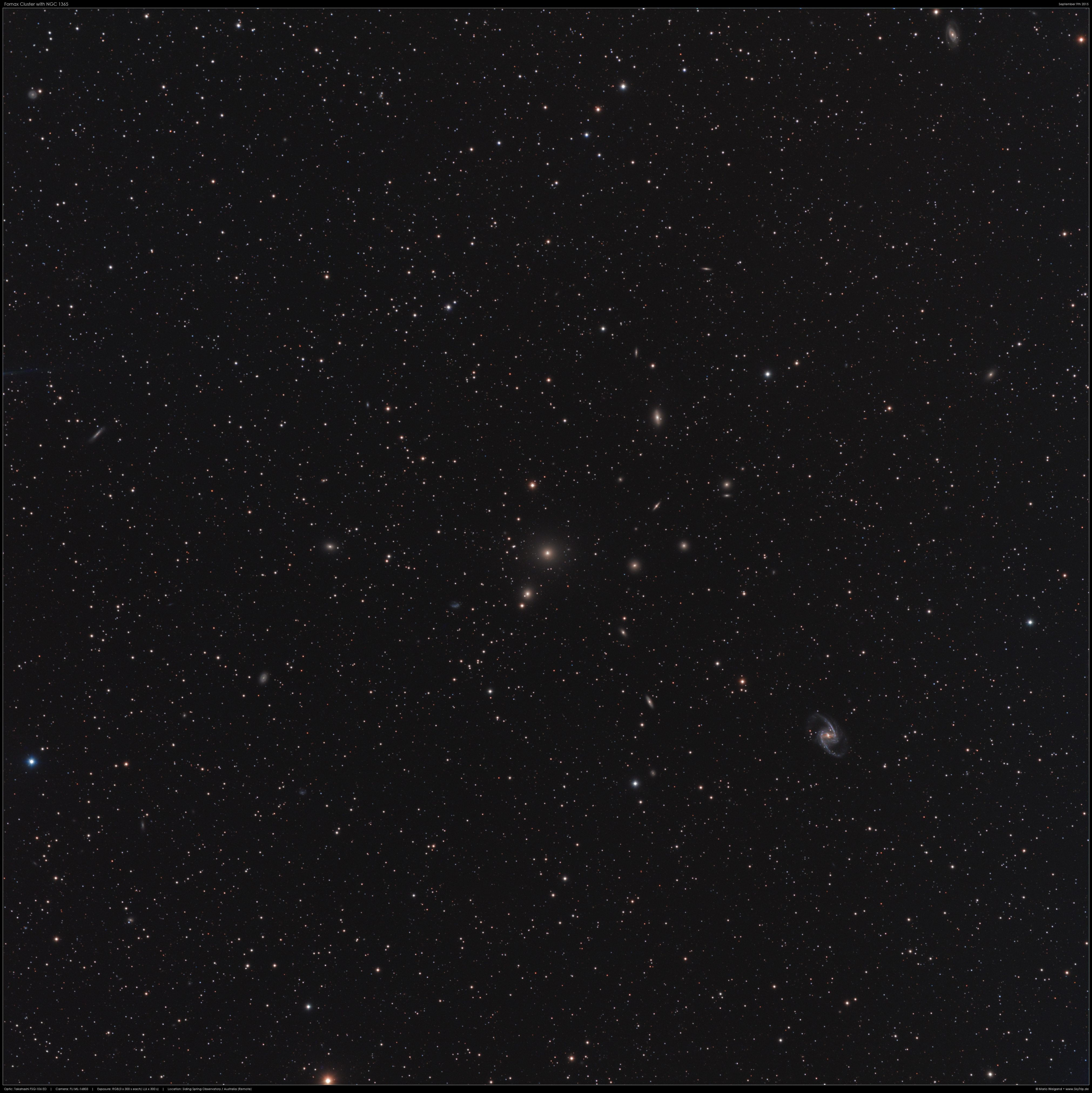 Der Fornax-Galaxienhaufen & NGC 1365