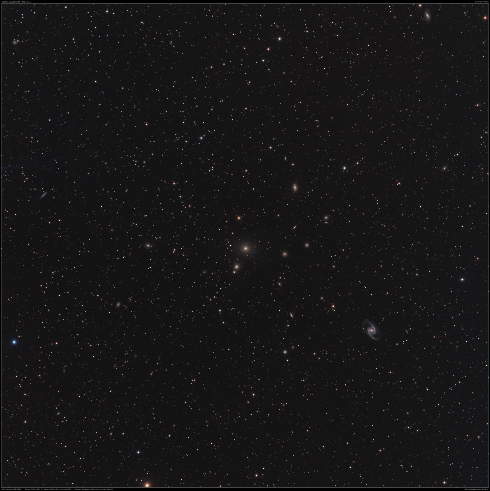 Der Fornax-Galaxienhaufen & NGC 1365