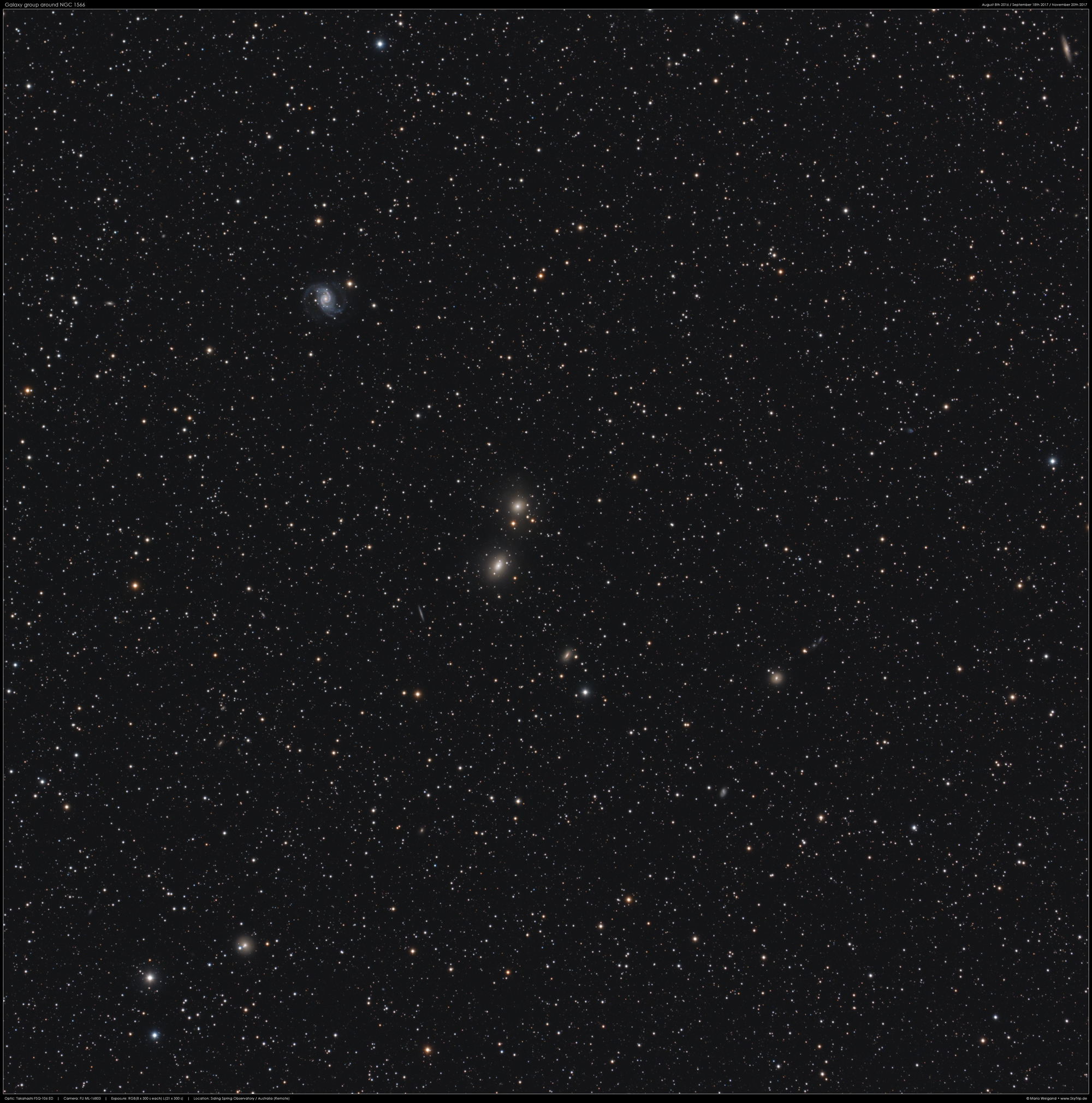 NGC 1566 & Co. in Doradus