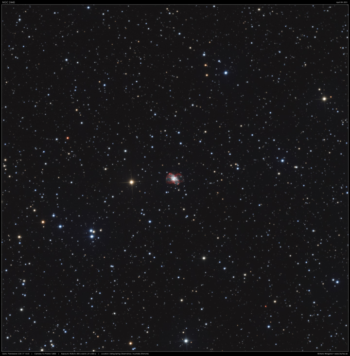 NGC 2440 in Puppis