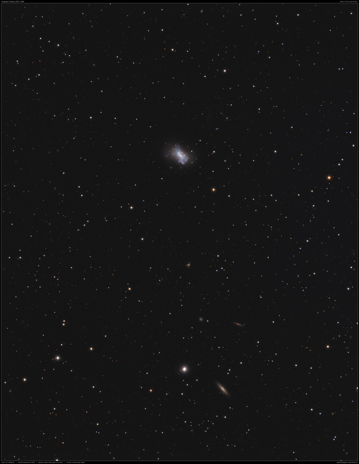 Die irreguläre Galaxie NGC 4449