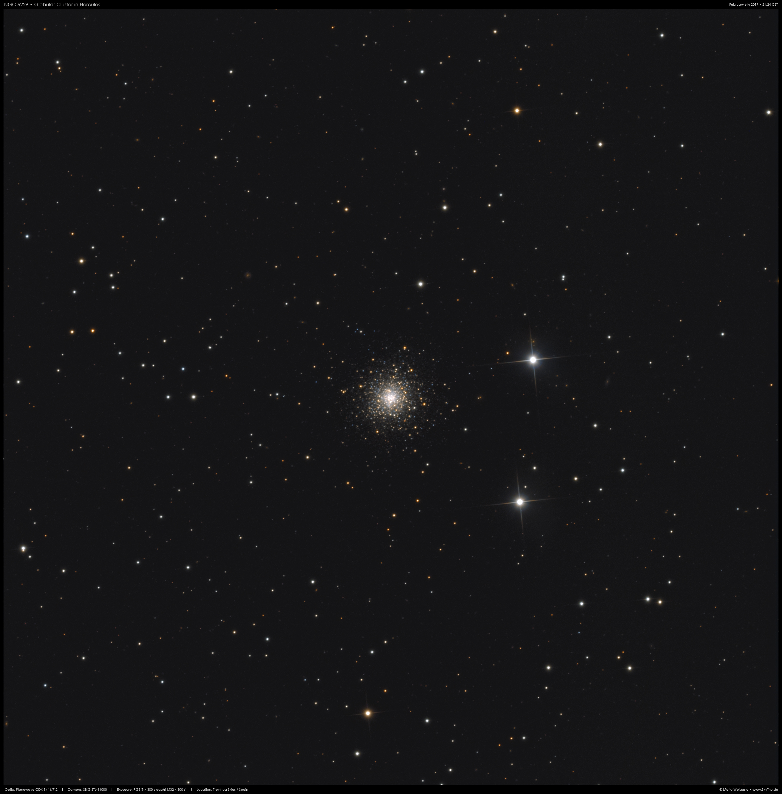 NGC 6229 im Herkules