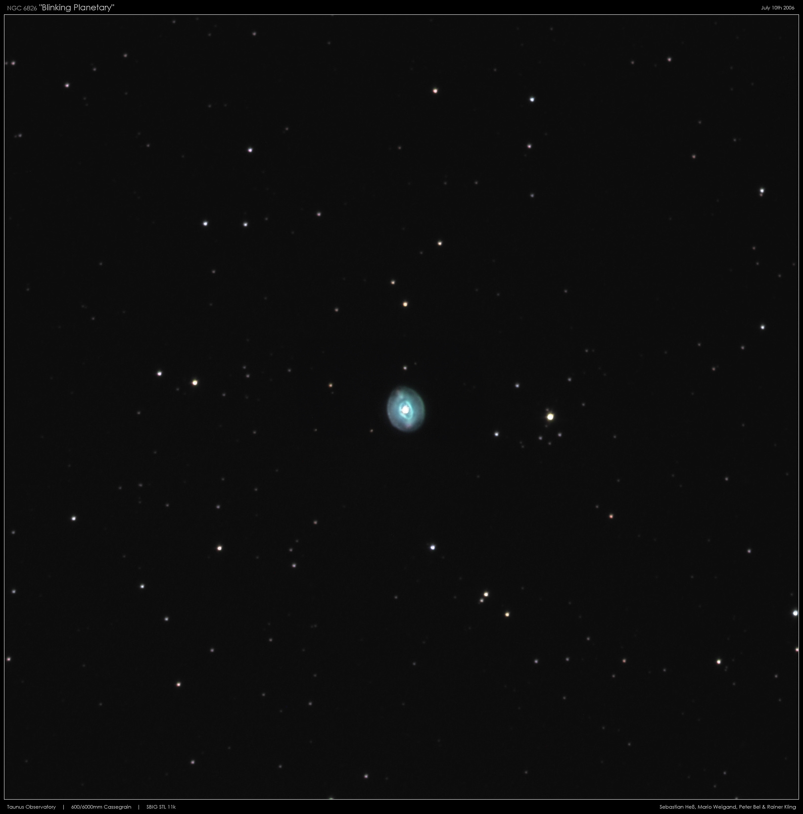 NGC6826 'Blinking Planetary'