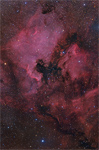 Nordamerikanebel NGC 7000, Pelikannebel IC 5070 & LDN 914