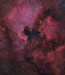 Mosaik: NGC 7000, IC 5070 & LDN 914