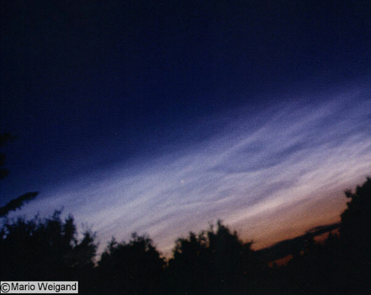 Nachtleuchtende Wolken 1998