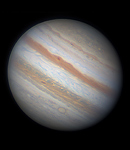 Jupiter am 3. September 2011 04:44 MESZ