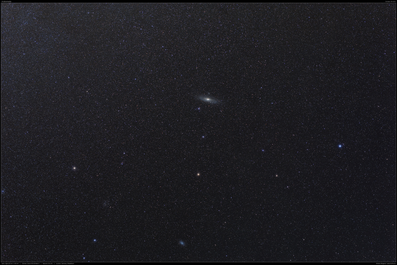 Sternbild Andromeda