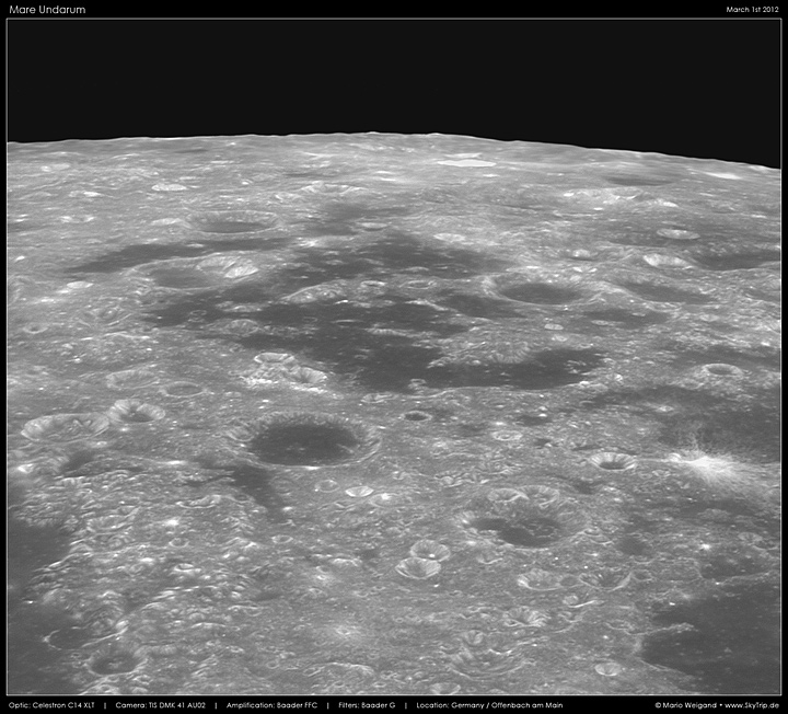 Mondfoto: Mehr eine Seenlandschaft: Mare Undarum