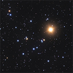 Mars bei Sternhaufen M44