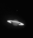 Saturn mit Methanband-Filter