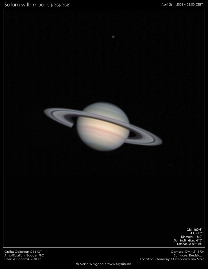 Saturn am 26.04.2008